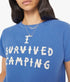 The Short Sleeve Concert Tee - I Survived Camping